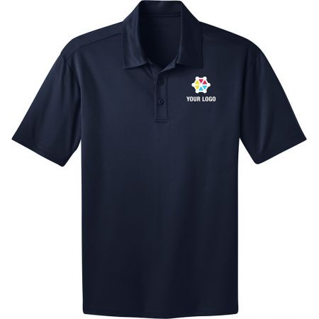 20-TLK540, Tall Large, Navy, Right Sleeve, None, Left Chest, Your Logo + Gear.